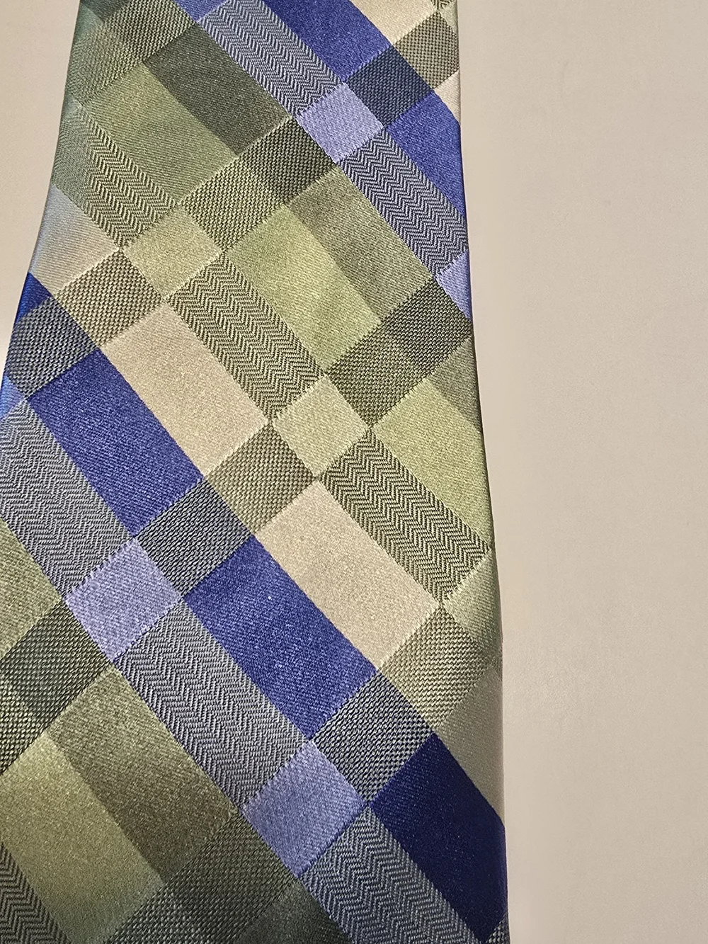 2 Michael Kors Plaid Silk Ties NEW No Tags